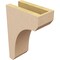 Ekena Millwork 4"W x 8"D x 12"H Classic Legacy Rough Cedar Woodgrain TimberThane Corbel, Primed Tan CORUR04X08X12LGYRCPR - alternate 2